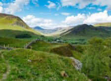 Cateran Trail day 3 path to Spittal of Glenshee