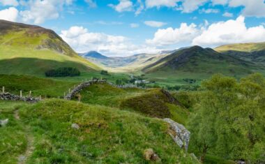 Cateran Trail day 3 path to Spittal of Glenshee