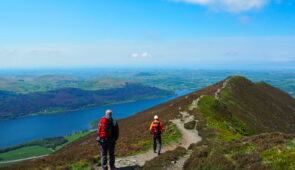 Hiking on the Cumbria Way, Lake District