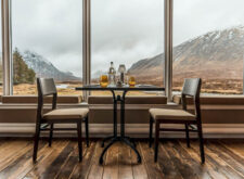 View of Glencoe from Kingshouse Hotel