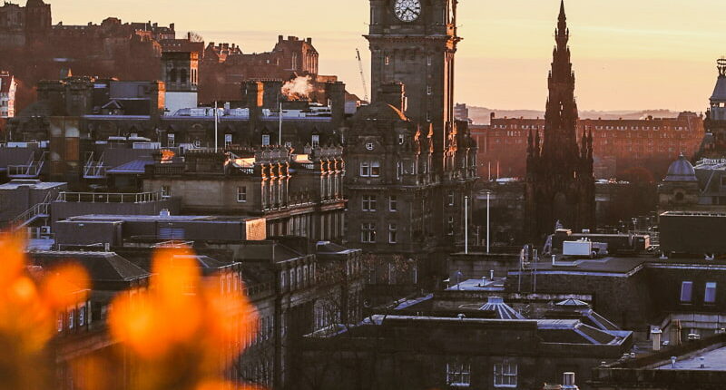 Calton Hill, Edinburgh (credit - Zoe Kirkbride from the Absolute Escapes team)