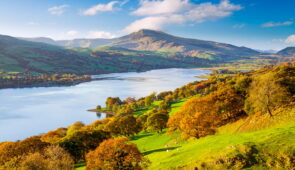 Bala Lake and the Aran Hills in Snowdonia National Park (credit - Lee Beel, VisitBritain)