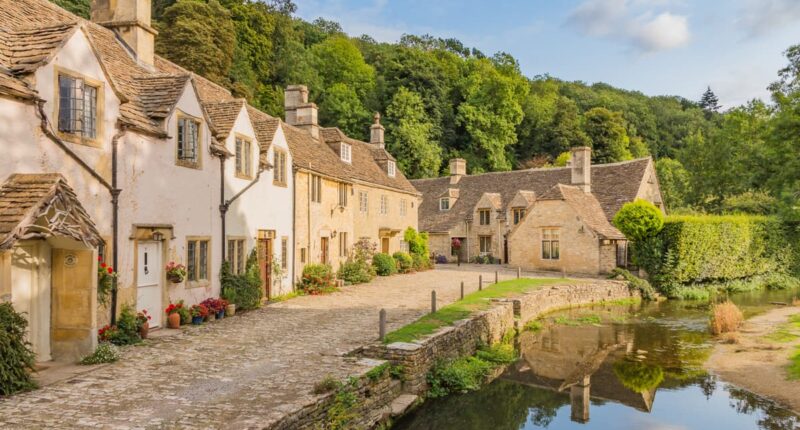 Castle Combe in The Cotswolds