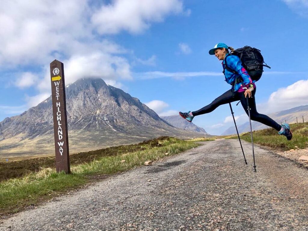 Dramatic Highland scenery on the West Highland Way