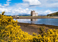 Lochranza Castle on the Isle of Arran, Scotland
