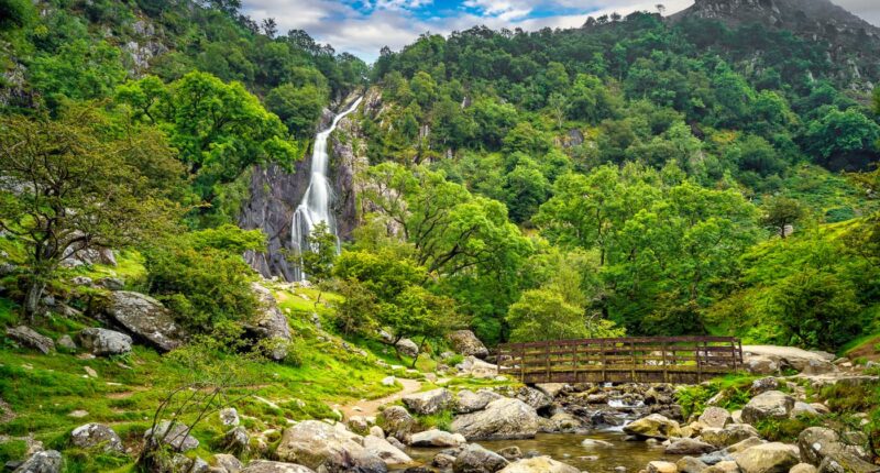 Aber Falls near Abergwyngregyn, Snowdonia