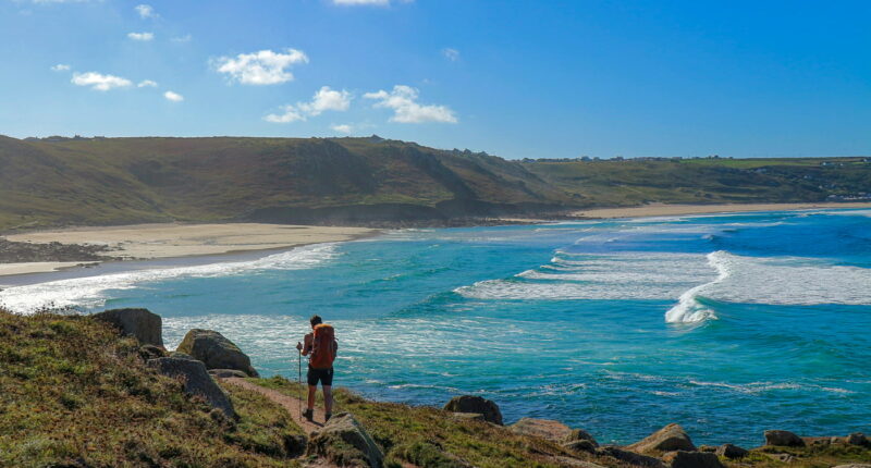 Approaching Sennen Cove, Cornwall