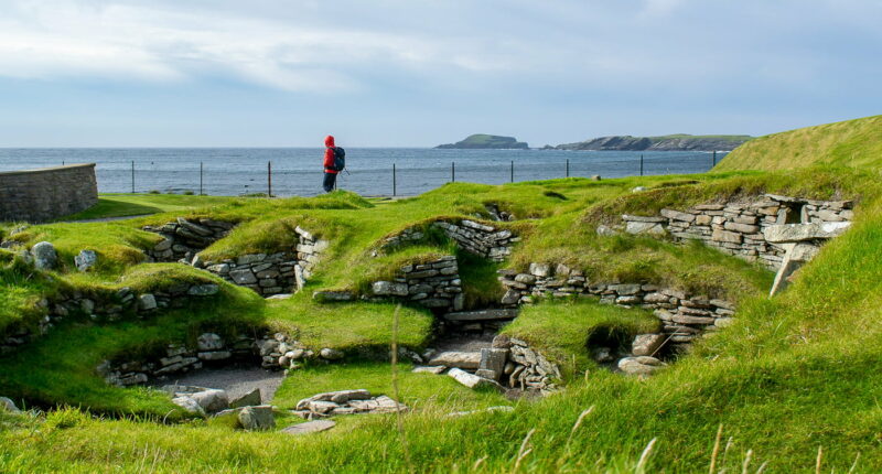 Jarlshof prehistoric village, Shetland