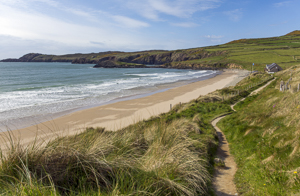Sandy beach in Pembrokeshire