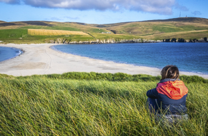 St Ninian's Beach on Shetland