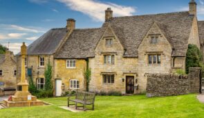 The Cotswold village of Guiting Power in England