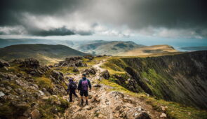 Walking on Cadair Idris, Snowdonia