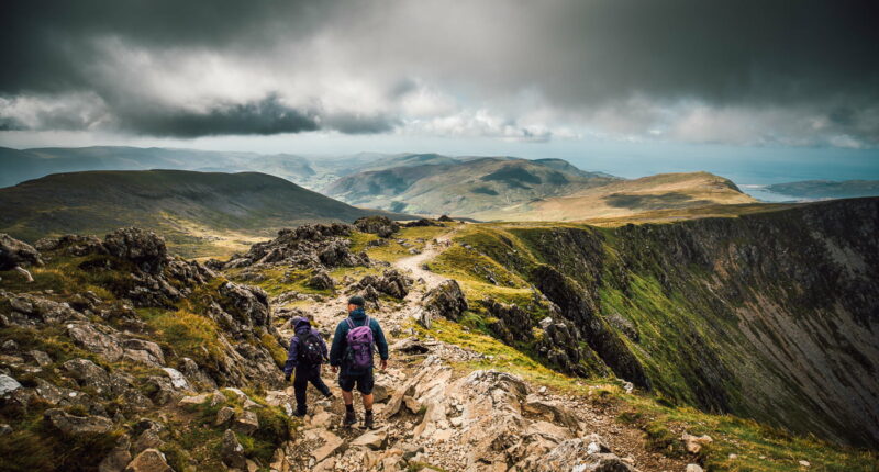 Walking on Cadair Idris, Snowdonia