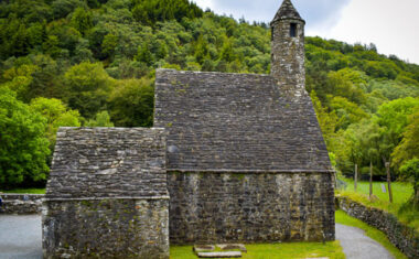 Glendalough monastic settlement founded in the 6th century by St Kevin