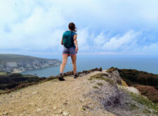 View of Isle of Wight Coastal Path