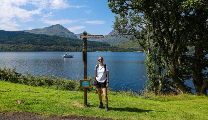 Gentle forest trails and lochside paths lead from Rowardennan to Inverarnan – a tranquil highlight for anyone hiking the West Highland Way