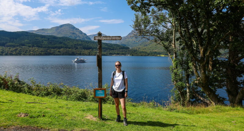 Gentle forest trails and lochside paths lead from Rowardennan to Inverarnan – a tranquil highlight for anyone hiking the West Highland Way