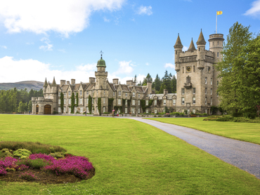 Balmoral Castle in Royal Deeside - the Royal Family's Scottish residence featured in road trip itineraries in Scotland through Aberdeenshire