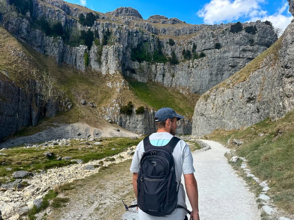 Walking the Pennine Way by Malham