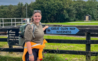 Absolute Escapes specialist researching the Great Glen Way