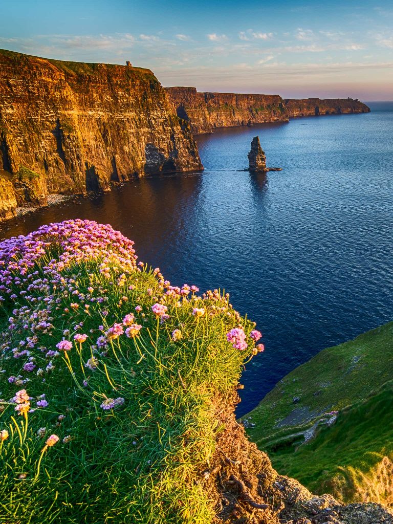 County Clare is home to the famous Cliffs of Moher, which are a must-see sight for many visitors to Ireland's west coast.
