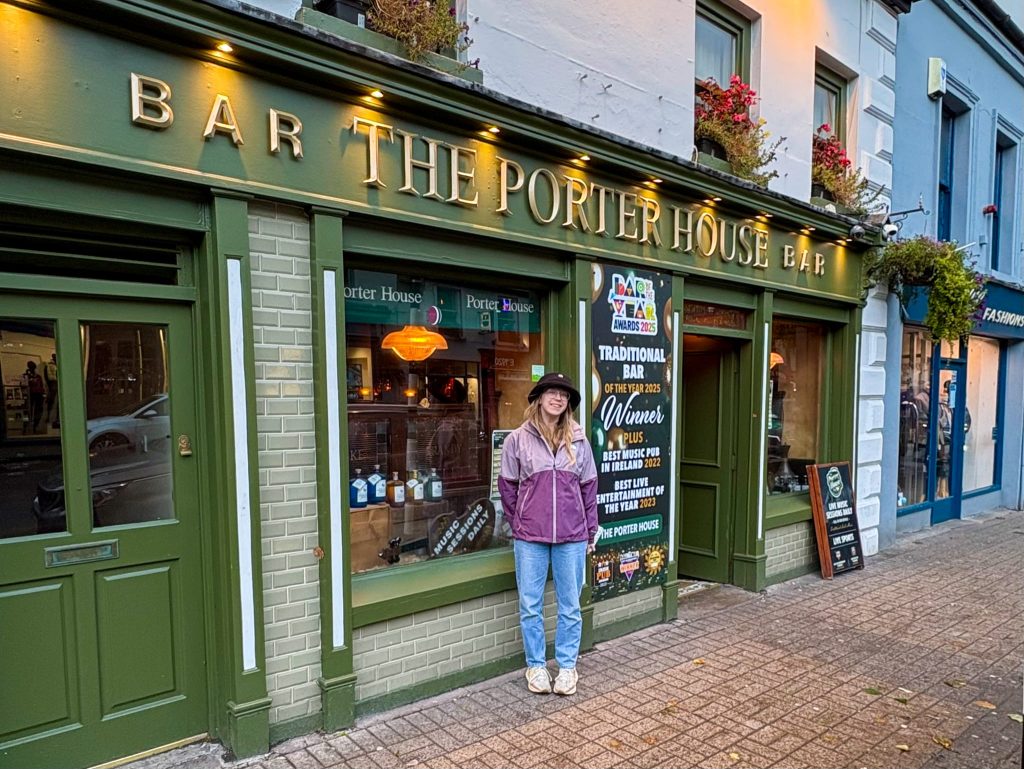 Westport is known for its lively pubs - we would definitely recommend a visit to The Porter House, Westport's home of trad music.