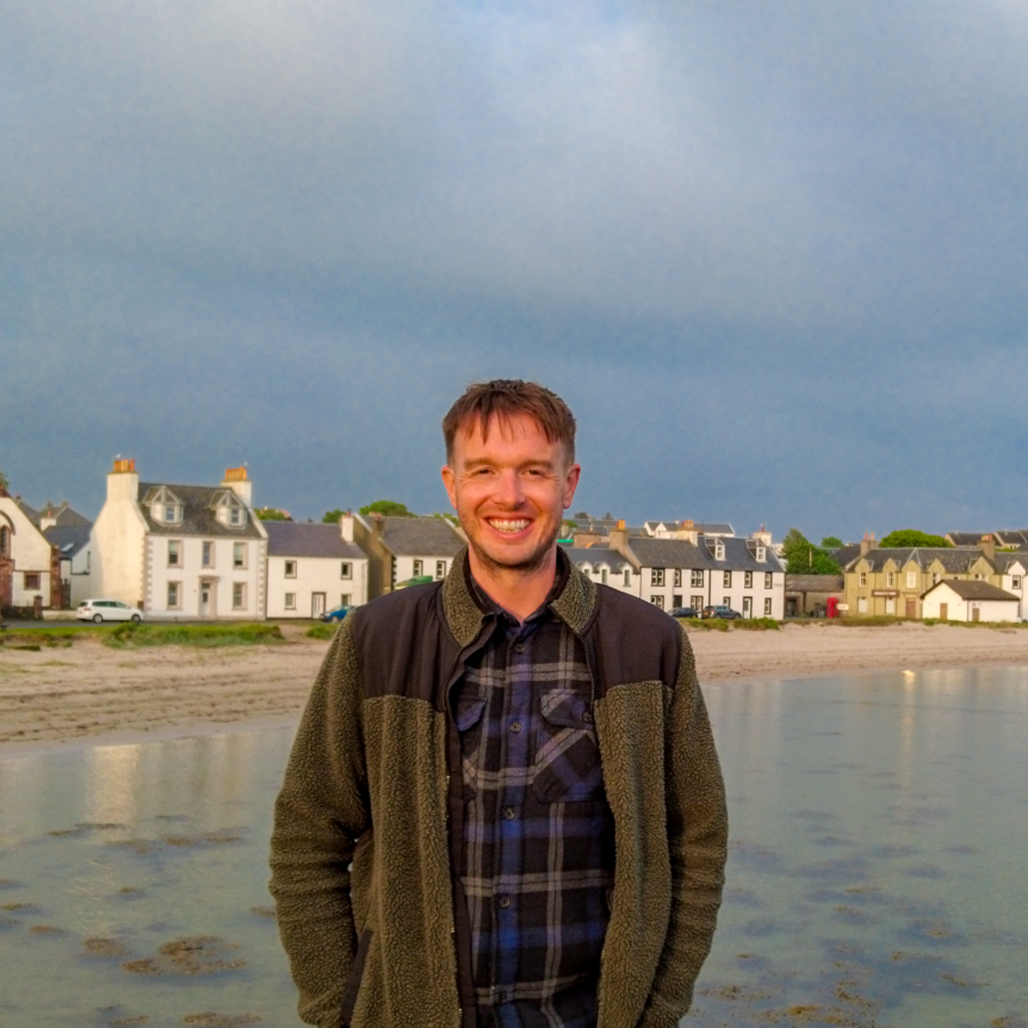 Scott at Port Ellen, Islay